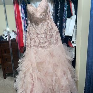 Blush prom dress Jovani